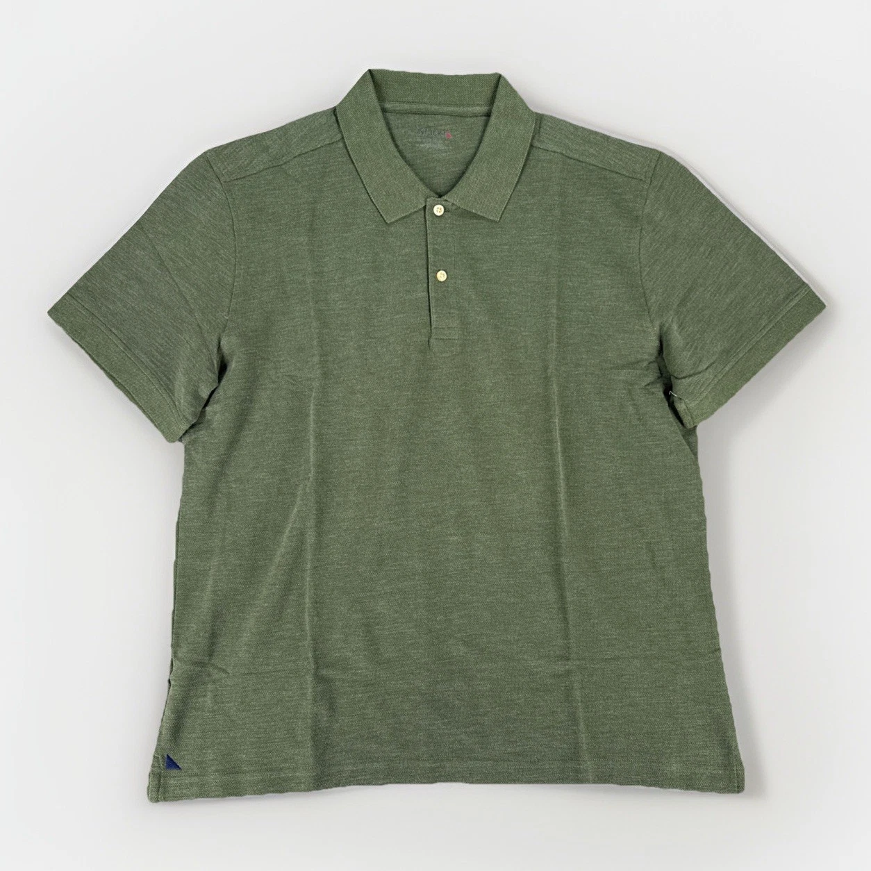 UNTUCKit Mens Tocai Polo Shirt Mens Size 2XL Green Short Sleeve Cotton Blend NWT