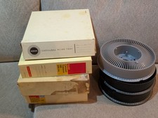 Lot 7x Kodak Carousel Transvue 140 Slide Tray Some With Original Boxes