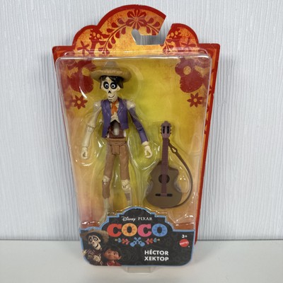 Disney Mattel Coco 6'' Hector & Gitarre Figur Spielzeug Sammlerstück FLY81 2017 NEU