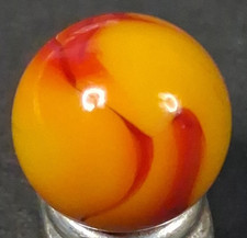Vintage Alley Agate Swirl Marble .63" Mint Condition  726004
