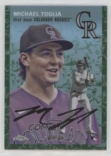 2023 Topps Chrome Platinum Anniversary 85/99 Michael Toglia #68 10ua