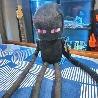 Minecraft Enderman Plüsch 14 Zoll 2021 Mojang Bandai Namco Factory Tagged Official