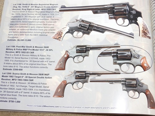 LOCK STOCK & BARREL AUCTIONS SEPTEMBER 27-28, 2025 LIVE AUCTION FIREARMS CATALOG - Imagen 13 de 18