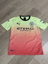 Manchester City Jersey 2019 20 Third Kit Otamendi 30 Small Man City Shirt Puma