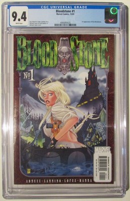 BLOODSTONE #1 CGC 9.4 WHITE PAGES 1ST APPEARANCE OF ELSA BLOODSTONE 2001