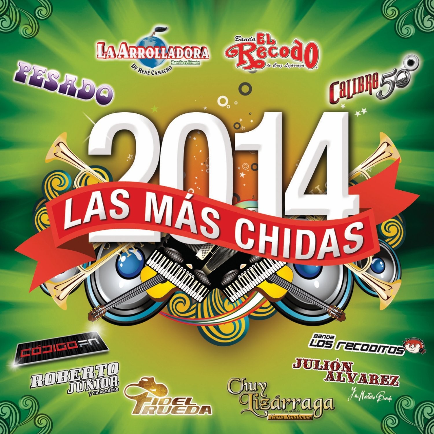 Различные исполнители Las Mas Chidas 2014 (CD)