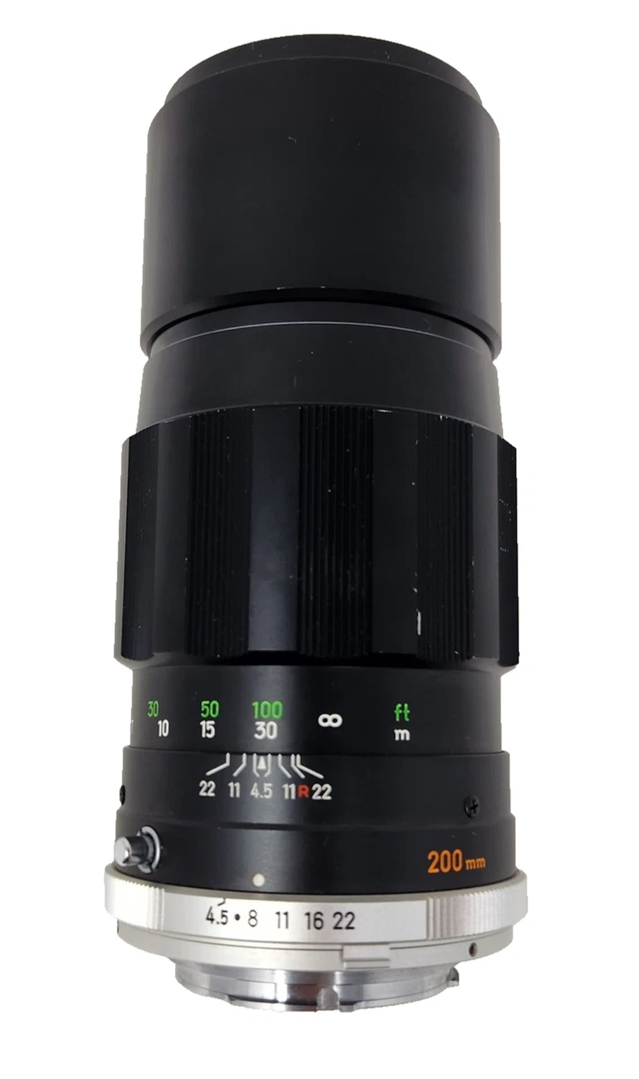 Minolta f/4.5 200mm Focal Camera Lenses for sale | eBay