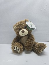 First Main Brown Scraggles Teddy Bear Plush Classic Stuffed Animal 11  New Tags