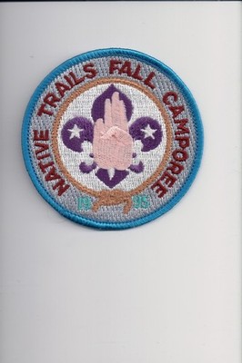 1995 Native Trails Fall Camporee patch