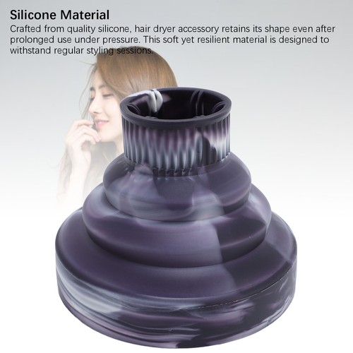 Faltbare Haar Diffusor Portable Universal Blow Dryer Attachment Für Haartroc CUB - Bild 10 von 24