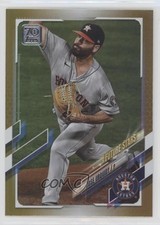 2021 Topps Future Stars Gold Foil Jose Urquidy #240 4l8