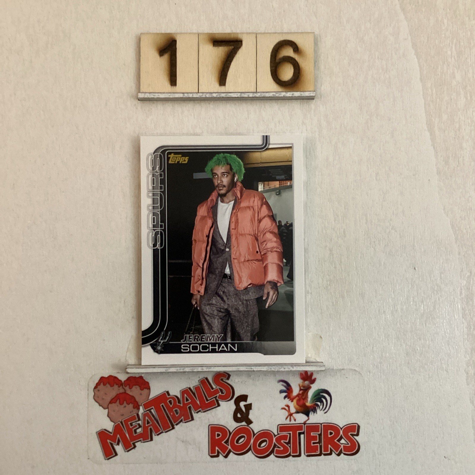 2025-26 Topps Basketball Jeremy Sochan #199 Golden Mirror SSP