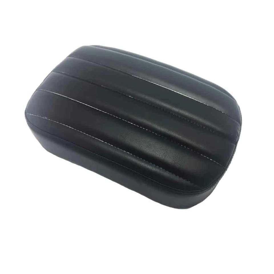 Almohadilla de asiento de pasajero trasero Pillón forma rectangular 8 ventosas para Harley CAO Foto 4 de 4