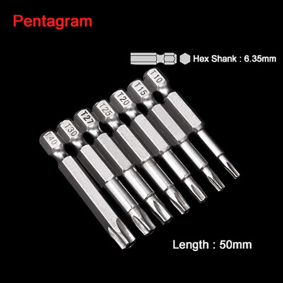 Nの筋書き sar S2 Power Screwdriver Bits 50mm Magnetic Driils Square