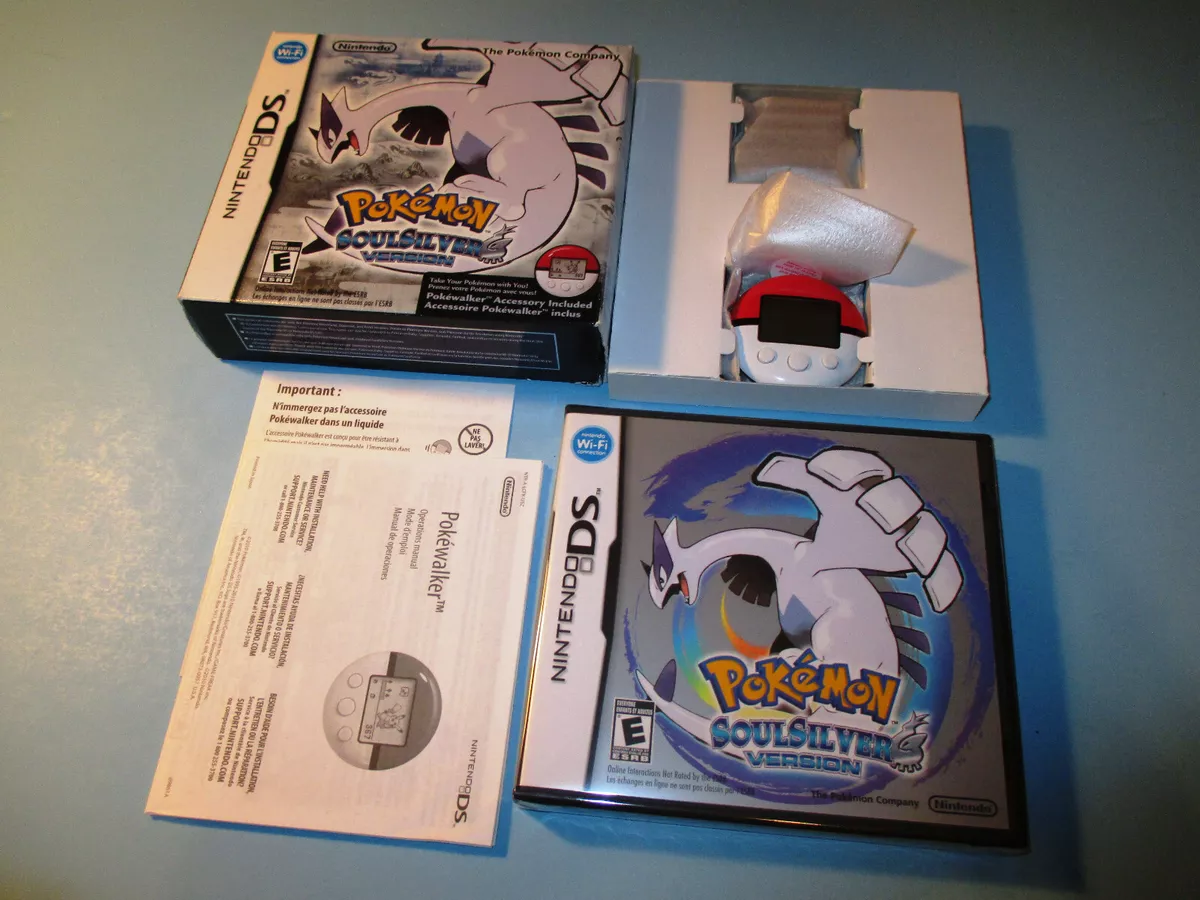 Pokémon SoulSilver Version, Nintendo DS, Jogos