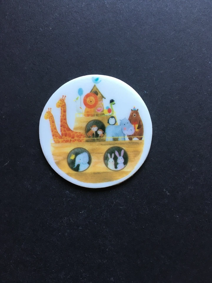 MARKENLOS Verzierwachs Emblem Arche Noah Kerzenwachs Wachsdekor Wachs Wachskerze