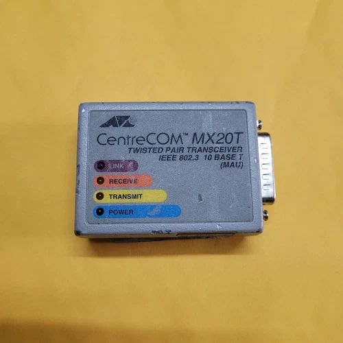 CentreCOM MX20T AUI RJ45 RJ-45 Transceiver für Cisco 2509 2511 2500 Adapter