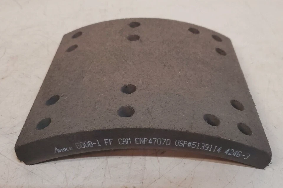 5 Qty. of Abex Brake Shoe Lining Strips 6008-1 | 4246-3 FF CAM ENP4707D (5 Qty) - Image 4 of 4