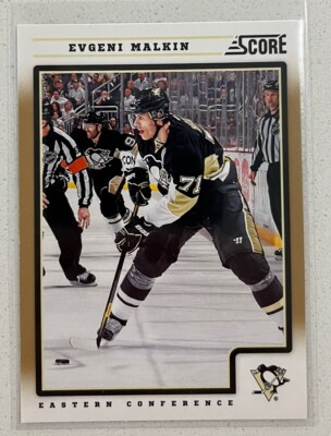 2012-13 Score Gold Rush Evgeni Malkin #372 Pittsburgh Penguins Hockey Card