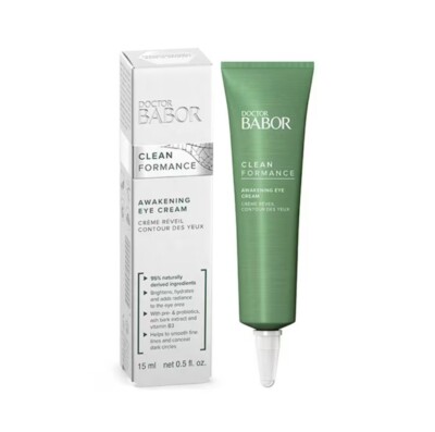 BABOR CLEANFORMANCE Awakening Eye Cream, Moisturizes Under Eyes, Smooth Lines...