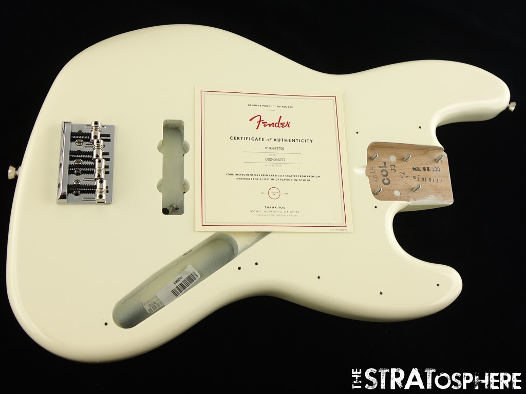 Fender American Professional II Jazz Bass, BODY + HARDWARE Olympic