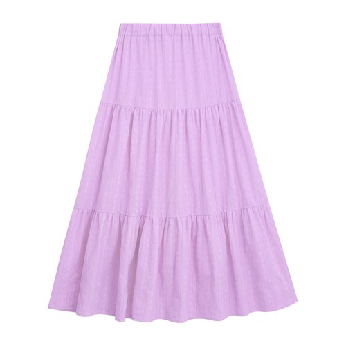 Kids Girls Skirt Dance Dancewear Pull-on Skirts High Waist Midiskirt Photo Maxi - Picture 40 of 65
