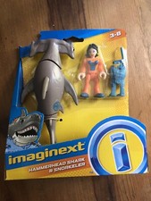 Fisher Price Imaginext HAMMERHEAD SHARK & SNORKELER New