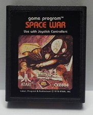 Space War Atari 2600 Game Cartridge CX2604 1978