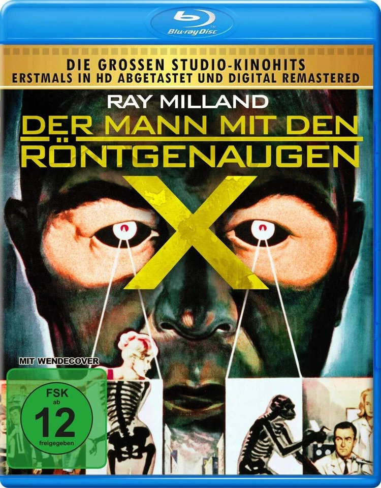 Der Mann mit den Röntgenaugen - Ray Milland Blu-ray/NEU/OVP