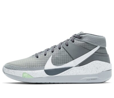NEW Nike KD 13 TB Wolf Cool Grey White CK6017-001 Size 12.5