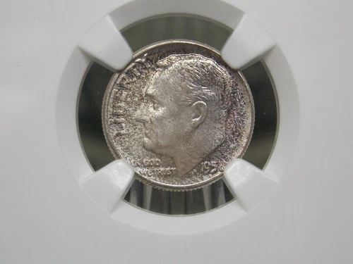 1958 "P" Roosevelt Silver Dime 10c NGC MS67 #029 East Coast Coin & Collectables