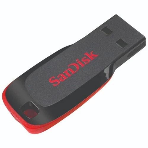 50 unidades unidad flash SanDisk Cruzer Blade 8 GB USB 2.0 - SDCZ50-008G-B35 nueva venta al por menor Foto 4 de 4