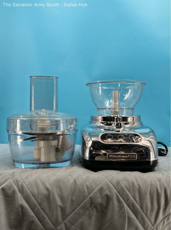 KitchenAid KFP740CR0 Chrome Electric 9Cup Pulse Control Food Processor