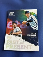 2018 Diamond Kings Justin Verlander / Nolan Ryan Past and Present Astros PP5