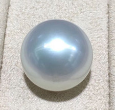Huge 16mm South Sea Genuine White Round Loose Pearl Undrilled Jewelry 119