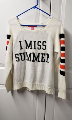 Rebellious One Sweater I Miss Summer Women's Size: