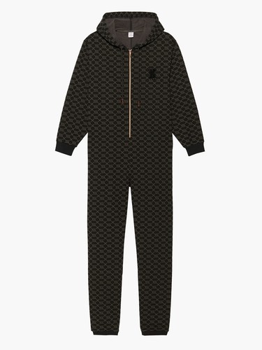 Savage X Fenty Monogram Hooded Jumpsuit Women's XS