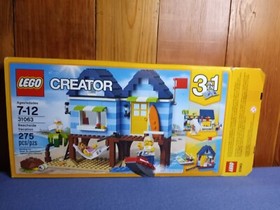 LEGO CREATOR: Beachside Vacation (31063) Adult Owned Complete 100%