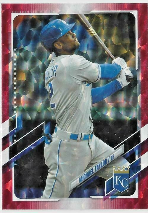 2021 Topps Update Red Foilboard #US216 Michael Taylor Royals /199