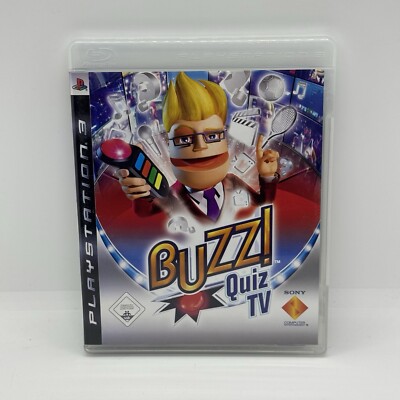 Buzz! Quiz TV PS3 - Sony Playstation 3 - sehr guter Zustand 