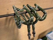 FishBite Holders SPECIAL set of 2, W/ Blocks , free ship. 100% STAINLESS STEEL