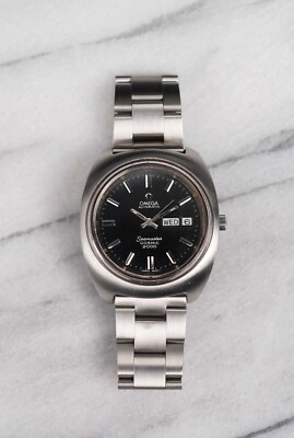 Vintage Omega Seamaster Cosmic 2000 1970s Automatic Black
