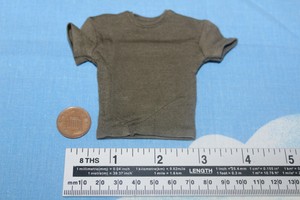 ALERT LINE MODELS 1:6TH SCALE WW2 USMC T-SHIRT AL100021 GREEN