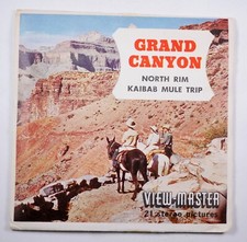 View-Master Grand Canyon North Rim Kaibab Mule Trip - 3 reels A362
