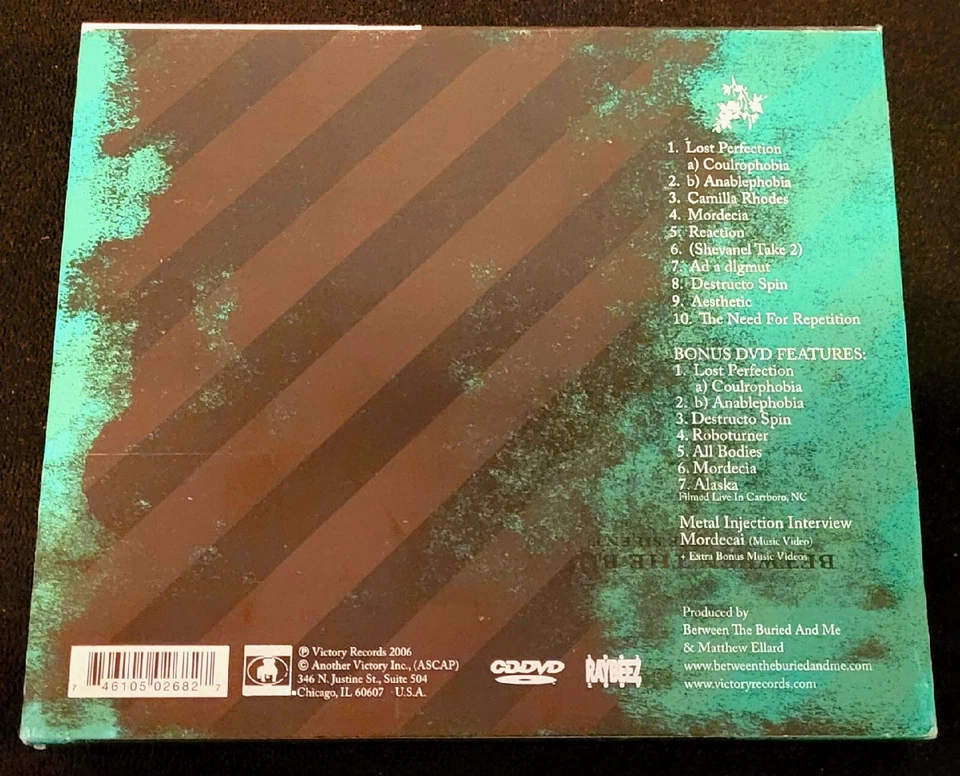 Between the Buried and Me - The Silent Circus CD/DVD Slipcase Set - 2006 - Image 2 of 4