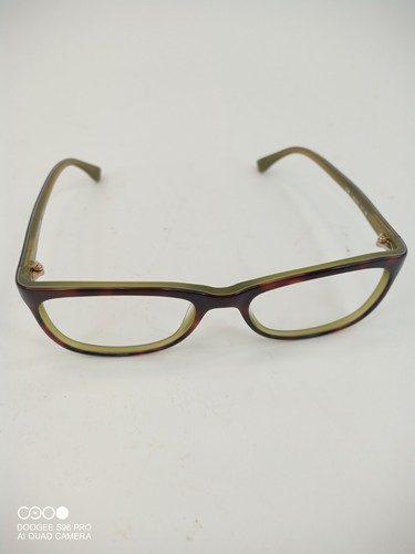 MICHAEL KORS MK247 225 Brown Havana Tortoise/Green Eyeglasses Frame 52-18-135 - Picture 11 of 12