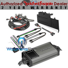 pkg ROCKFORD FOSGATE M5-800X4 MARINE 4-CHANNEL AMPLIFIER  RFX3-K8 WIRING KIT