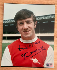 George Armstrong signed Arsenal 10x8 photo RACC Seller ACGCert