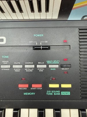 Casio Casiotone Mt-240 49 Key Electronic Keyboard Synth 210 Sound