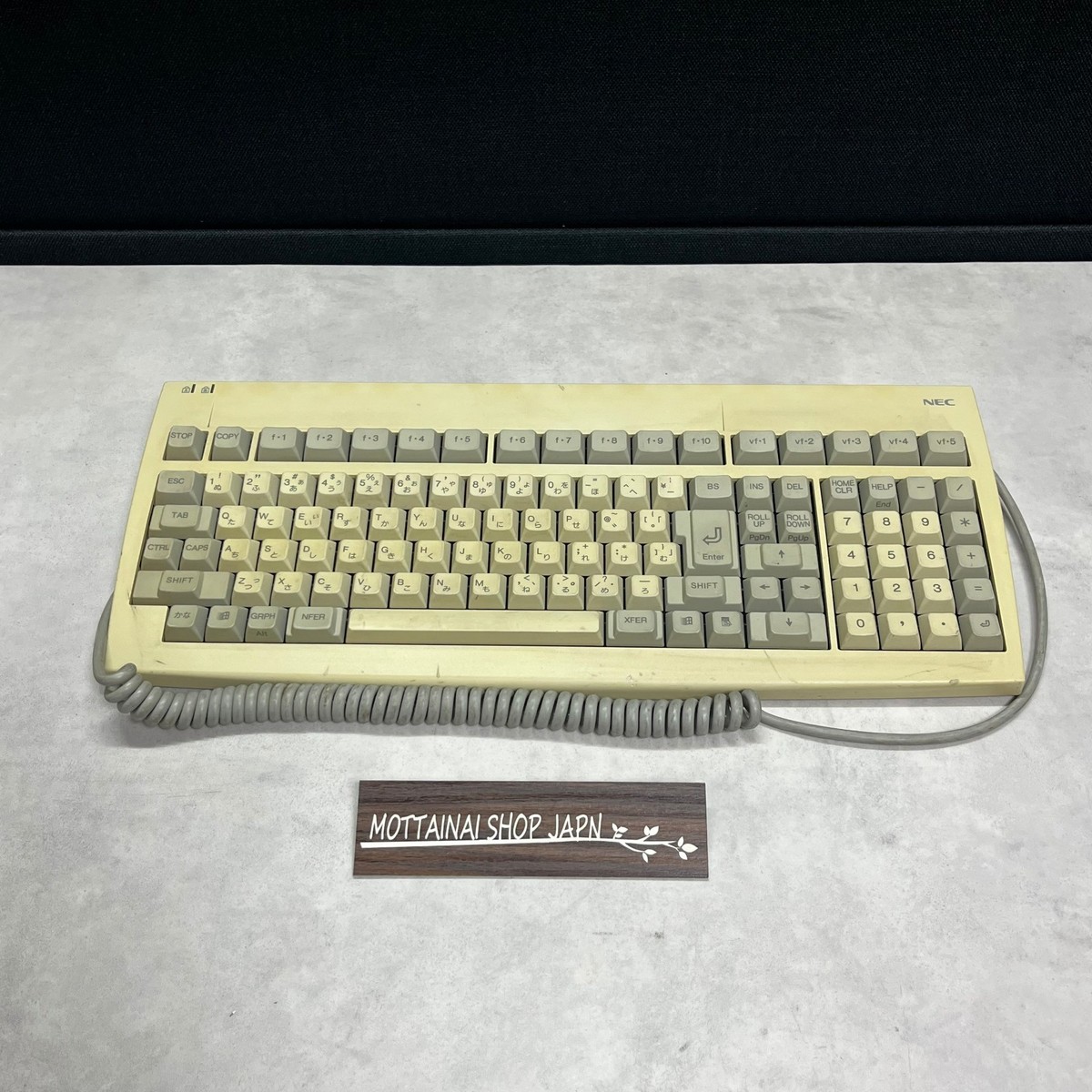 good商品 Vintage NEC PC 98 keyboard for NEC PC 98 9801 9821 genuine